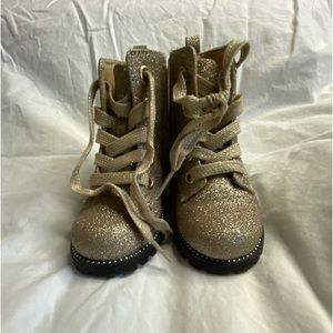 Gold Boots